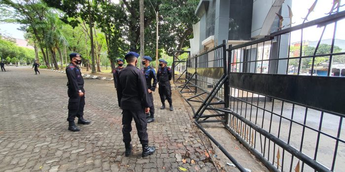 Tuntaskan Tugas di Kantor Gubernur, Yon C Pelopor Junjung Tinggi Sikap Humanis