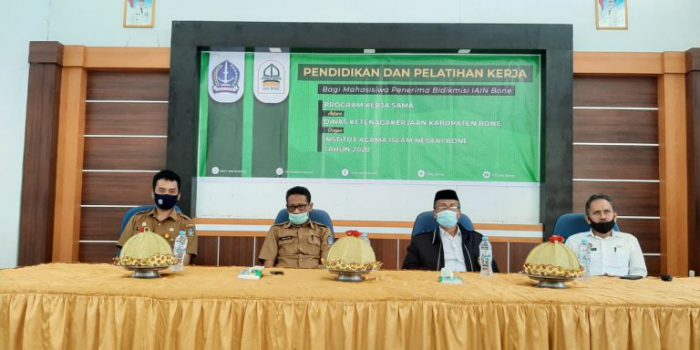 BLK Cellu Berikan Pendidikan dan Pelatihan 94 Mahasiswa IAIN Bone