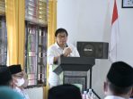 Hadiri Serah Terima Jabatan Kades Se-Kecamatan Sukamaju, Ini Harapan Wabup Suaib Mansur