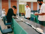 Jelang Tes SKD CPNS, Armiadi Pantau Pemasangan Jaringan Internet di Aula La Galigo