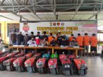 Polres Bone Ringkus 4 Pelaku Pencurian, Barang Buktinya 21 Mesin Traktor