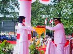Bupati Bone Inspektur Upacara Pengibaran Bendera Merah Putih