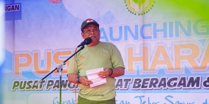 Fahsar Launching Puspa Harapan, Kelompok Wanita Tani Dapat Bibit Lombok