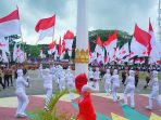 Hari Pramuka ke-62 di Bone, 910 Penari Bawakan Tari Kolosal Pesona Benderaku