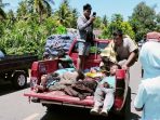BREAKING NEWS : Mobil Pick Up Terbalik di Waji, Belasan Siswa Jadi Korban
