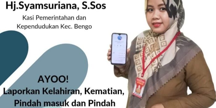 Aksi Perubahan, 4 Desa Pelaporan Kependudukan Melalui WA