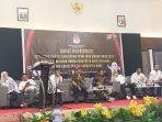 Bone Rakor Kesiapan Pemilu 2024, Dihadiri Langsung Dua Pimpinan KPU Sulsel