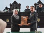 Bupati IDP Hadiri Paripurna DPRD Lutra, Ranperda Perubahan Susunan Perangkat Daerah dan Penyesuaian PDAM Tirtabukae Resmi disahkan Menjadi Perda