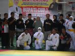 Ratusan Pelajar Berlaga di Kejuaraan Pencak Silat Bupati CUP I