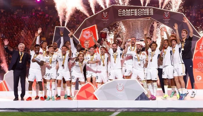 Taklukkan Barcelona, Real Madrid Juara Piala Super Spanyol