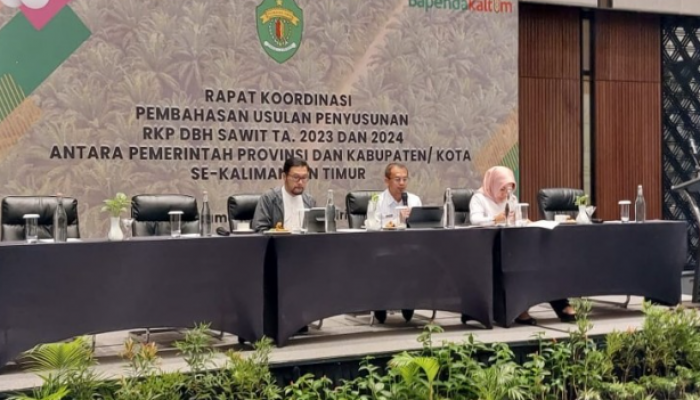 Pemprov Kaltim Rapat Dengan Pemda, Bahas RKP Dana Bagi Hasil Sawit