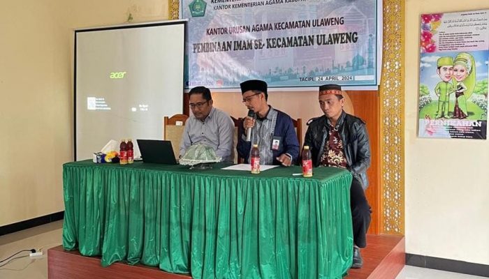 KUA Ulaweng Tingkatkan Kinerja, Bina Imam Desa