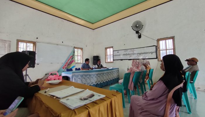 Sosialisasi Bantuan Bedah Rumah di Desa Tungke, Sasar 30 Warga