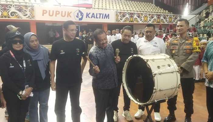 Asisten II Pemkot Buka Bontang Festival Marching Competition di PKT, Segini Pesertanya