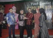 Pisah Sambut Kapolres Bone, Pj Bupati Bone Titipkan Doa dan Harapan