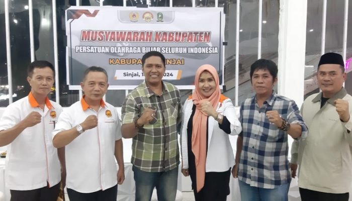 Terpilih Aklamasi Ketua POBSI Sinjai, Andi Mulawarman Kani Siap Majukan Olahraga Biliar