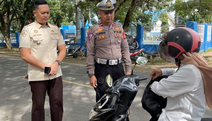 Sat Lantas Polres Bone Operasi Gabungan Penertiban Pajak Kendaraan