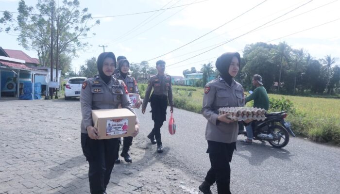 Jumat Berbagi Polres Bone Sasar Warga Kurang Mampu