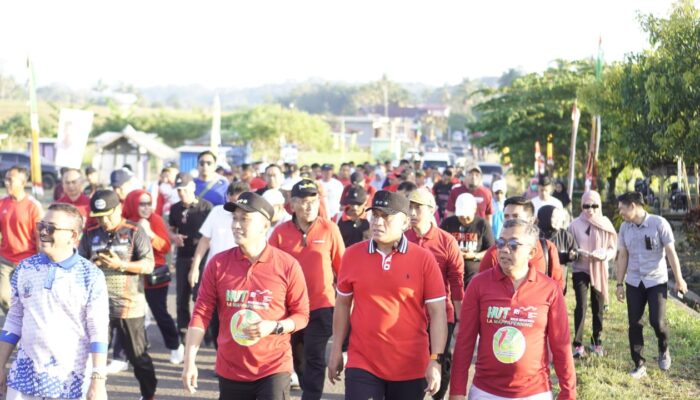 Dampingi Pj Gubernur, Pj Bupati Bone Hadiri HUT RSUD Lamappapenning Bone