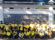 Rayakan HUT Kemerdekaan RI Dengan Bersih-Bersih Monumen, Maxim Makassar Kumpulkan Lebih Dari 50kg Sampah