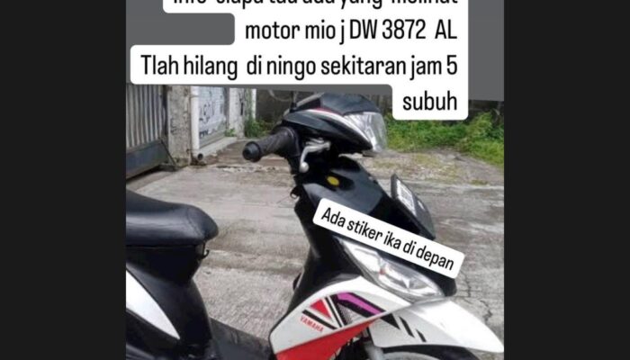 Ditinggal Salat Berjamaah, Motor di Desa Timusu Raib Digondol Maling