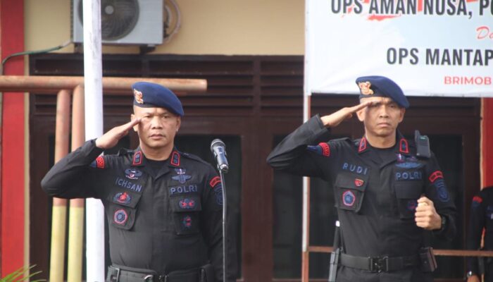 Pesan Cinta AKBP Nur Ichsan di Momentum Farewell Parade Sertijab Danyon C Pelopor