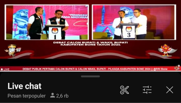 Netizen Penuhi Komentar Debat Paslon dengan Tagar SipakaRioMi’