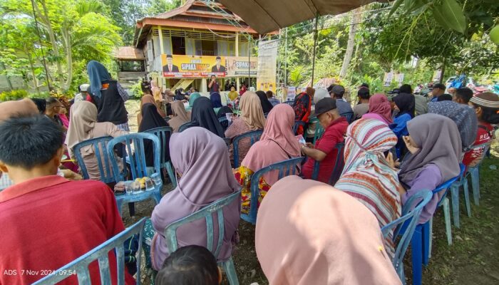 Baksos Paslon Andi Rio – Amir Mahmud Sasar 4 Kecamatan di Bone