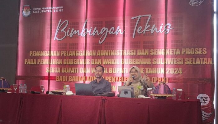 KPU Bone Siap Laksanakan Pilkada Serentak 2024