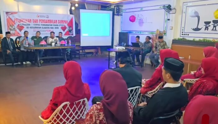 Camat Ulaweng Ucapkan Selamat ke PTPS: Anda Orang Pilihan