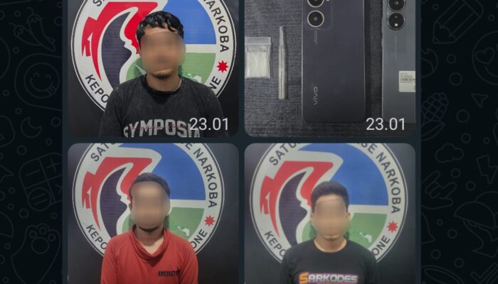 Polres Bone Tangkap 3 Pelaku Penyalahgunaan Sabu, Buru Pemilik IG Puangube