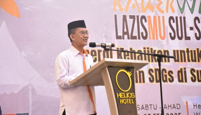 LAZISMU Sulsel Rakerwil di Bone, Sudah Kumpulkan 22,7 Miliar Zakat