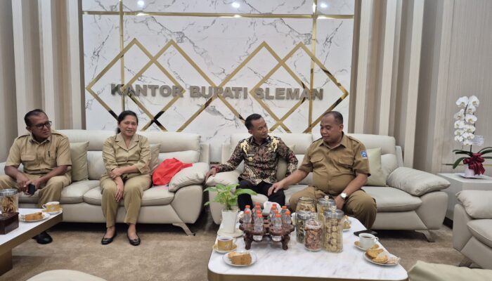 Bupati Bone Temui Bupati Sleman, Studi Tiru Pengolahan Sampah Hasilkan PAD Miliaran