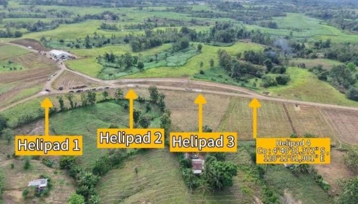 Rombongan Mentan dan Kapolri Tumpangi 4 Heli ke Bone, Ini Deretan Pejabat Utama Mabes Ikut