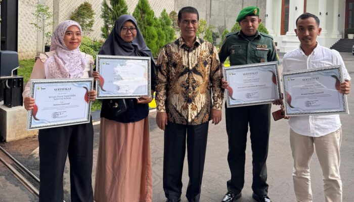 Brigade Pangan dan Babinsa Bone Jadi Insipiratif Tingkat Nasional, Raih Penghargaan Kementan