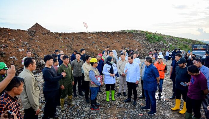TPA Tamangapa Ditinjau Menteri LHK, Wagub Paparkan Strategi Sulsel Kelola Sampah
