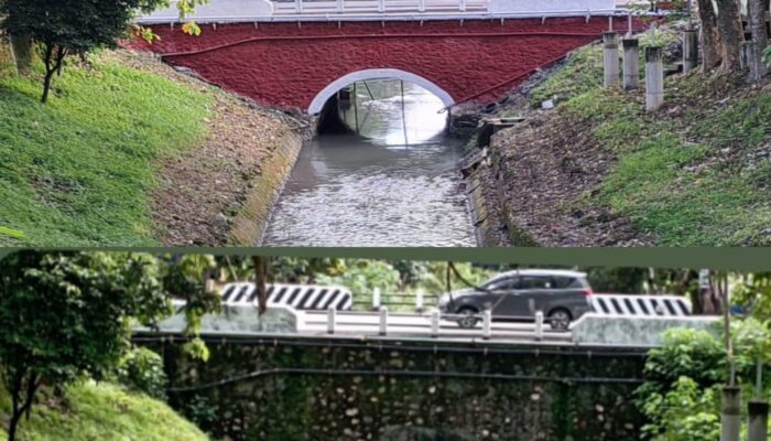 Bupati Bone Sulap Jembatan Kumuh Jadi Pemandangan Indah di Kota Watampone