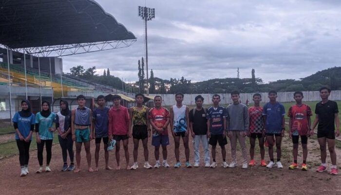 Atlet Lari Kabupaten Bone Genjot Latihan Jelang Pra Porprov Sulsel 2025