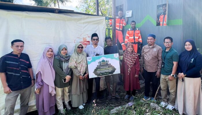 UPZ Semen Tonasa Kembali Bantu 4 Bedah Rumah Warga Bungoro Pangkep