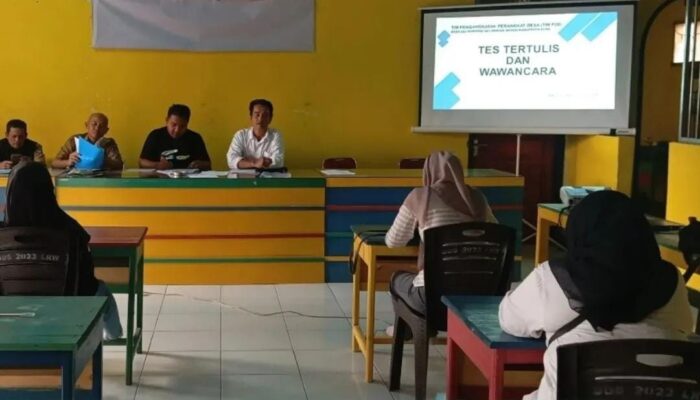 Pemdes Lili Riawang Gelar Penjaringan Perangkat Desa, Ada Tes Tertulis- Wawancara
