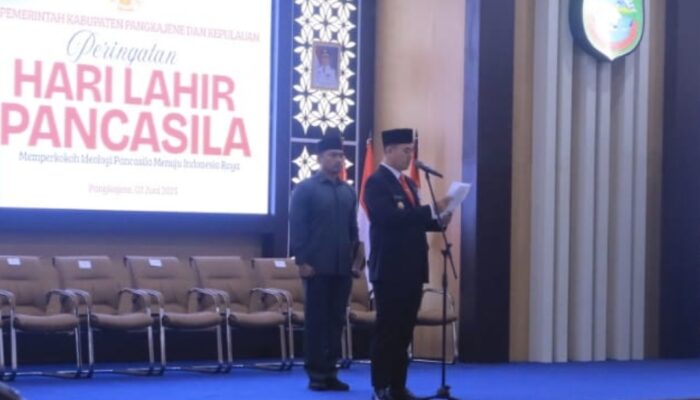 MYL Pimpin Upacara Hari Lahir Pancasila, Minta Pelayanan Pemerintah Optimal ke Masyarakat
