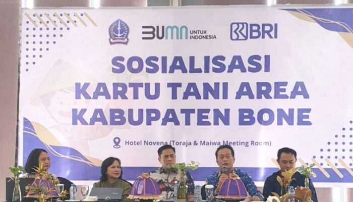 Pemkab Bone bersama Bank BRI Sosialisasi Kartu Tani, Ini Deretan Manfaatnya
