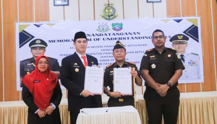 Berhasil Pulihkan Keuangan Negara Rp 3,8 Miliar, Bupati Kembali Lanjutkan MoU dengan Kejari Pangkep