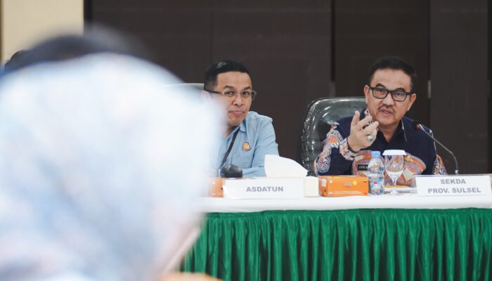 Libatkan Kejati, Sekda Sulsel Pimpin Rapat Percepatan Lahan Bendungan Jenelata Gowa