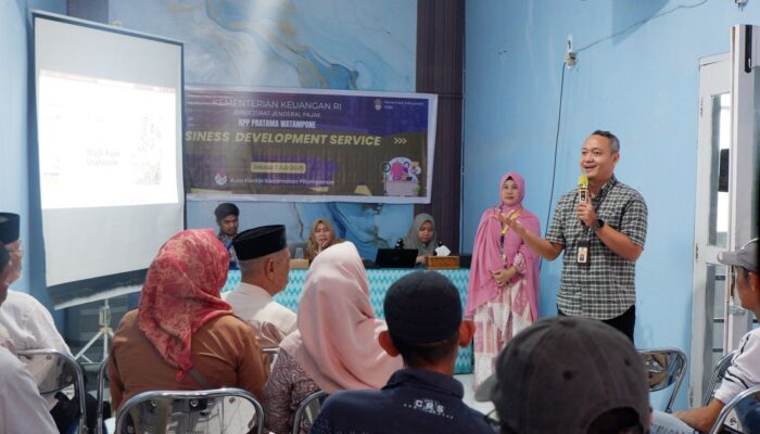 KPP Pratama Watampone dan KP2KP Sengkang Berdayakan UMKM Lewat Program Business Development Service