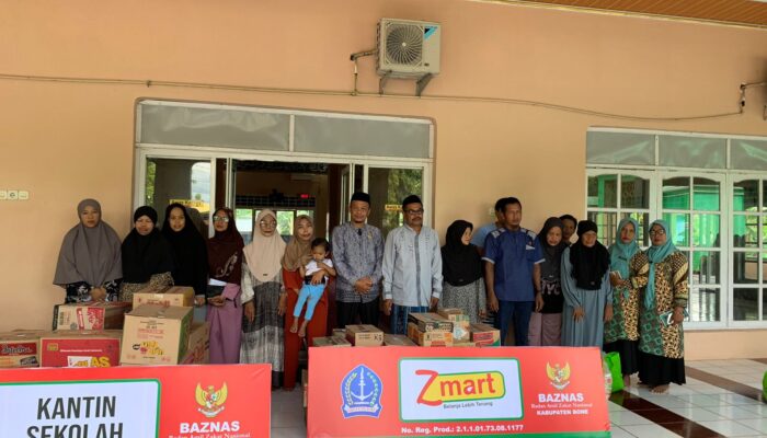 Lagi, Baznas Bone Salurkan Bantuan Modal Usaha di Desa Mallari