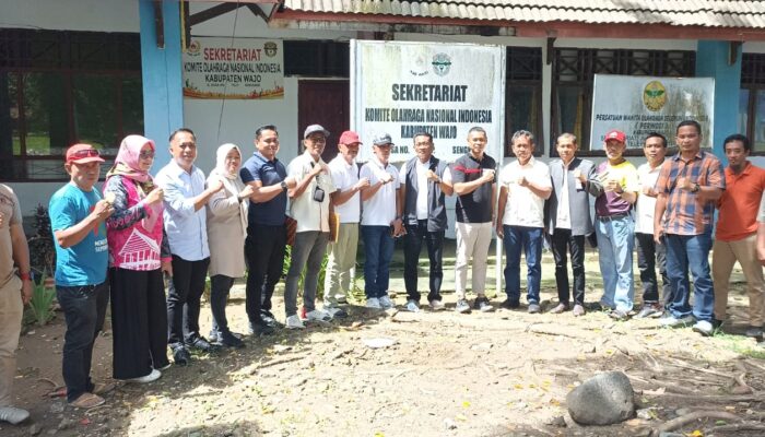 KONI Bone dan Wajo Matangkan Persiapan Tuan Rumah Porprov 2026