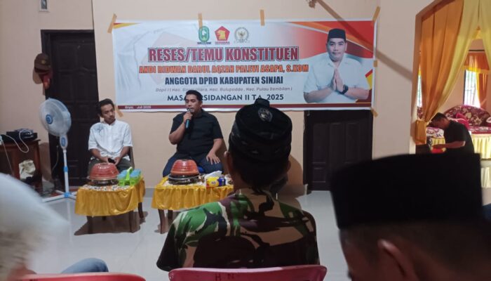 Anggota DPRD Sinjai Andi Didit Asapa Tampung Keluhan Warga di Bulupodo