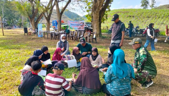 Dinas Perpustakaan Bone dan Pemdes Bacu Gelar Festival Hari Anak, Puluhan Siswa Ikut Meriahkan Literasi