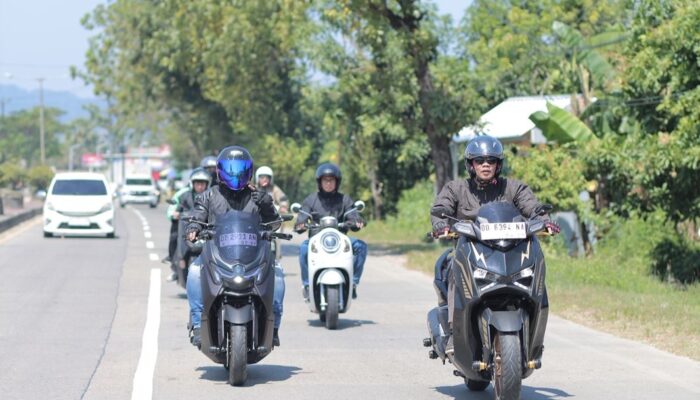 Akhir Pekan, Personel Brimob Polda Sulsel Touring Makassar – Pangkep
